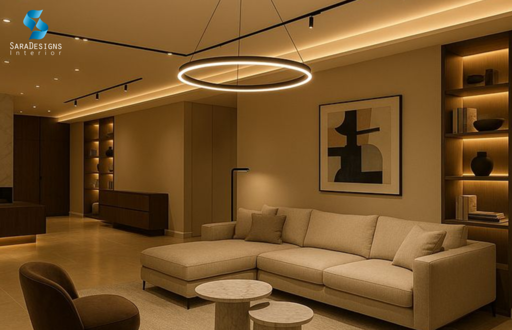 Accent Lighting Designs for Living Room