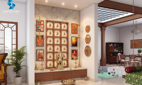 Modern Pooja Room Design