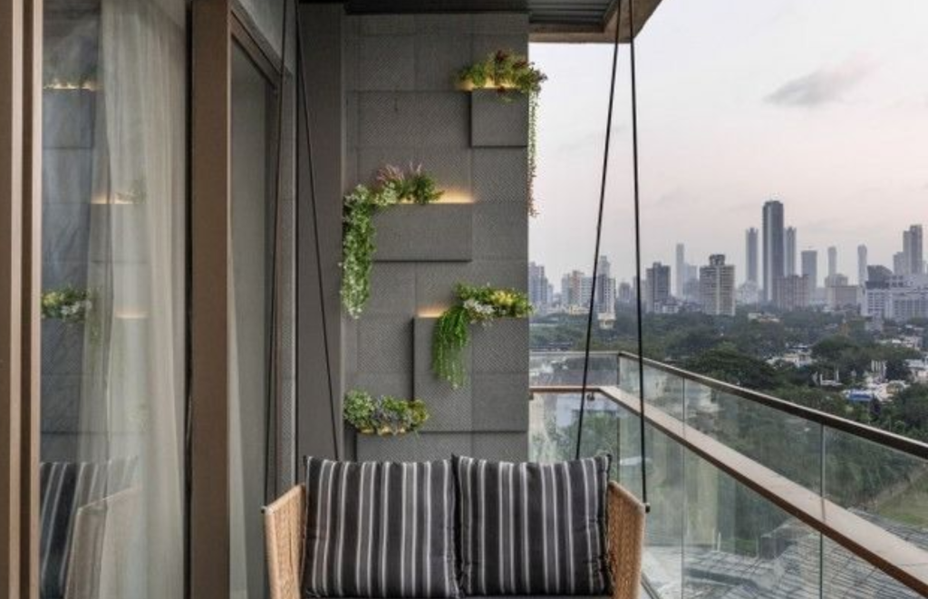 Glass and Steel Railing
