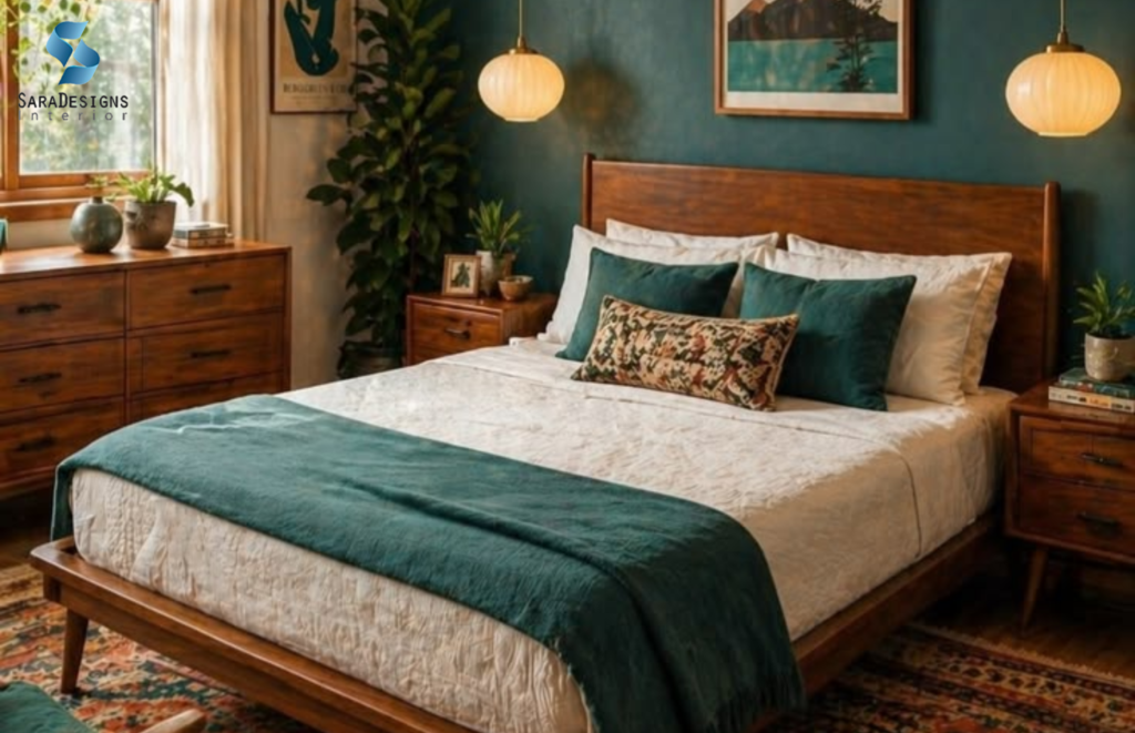 Bohemian Teal Bedroom Designs