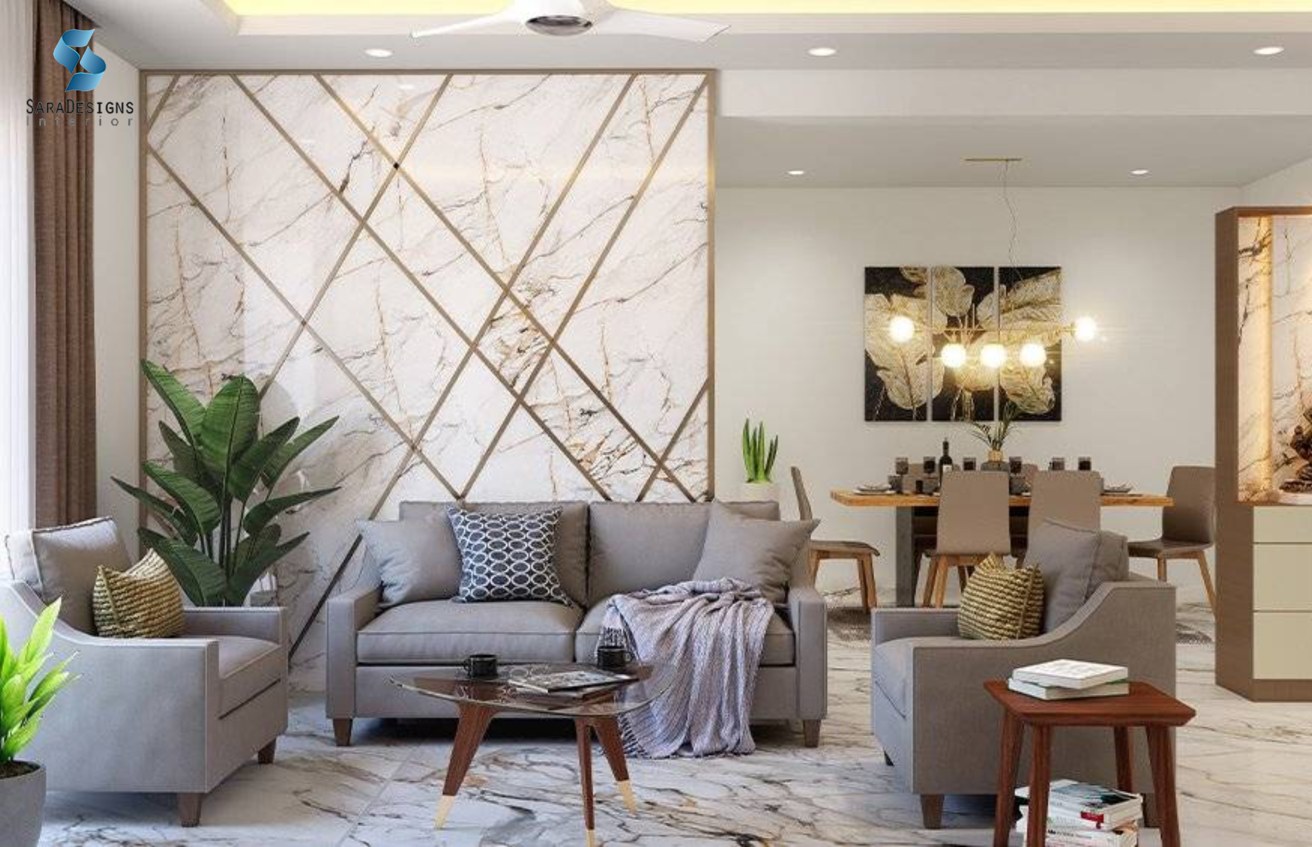 Marble vs Vitrified Tiles