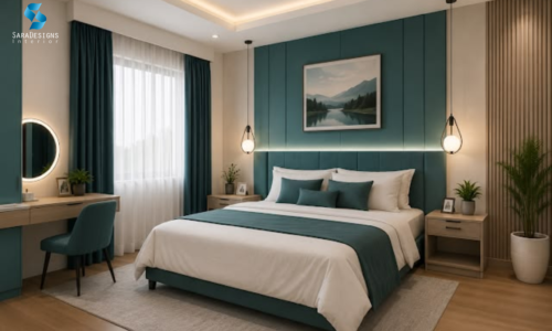 Teal Bedroom Interior Designs