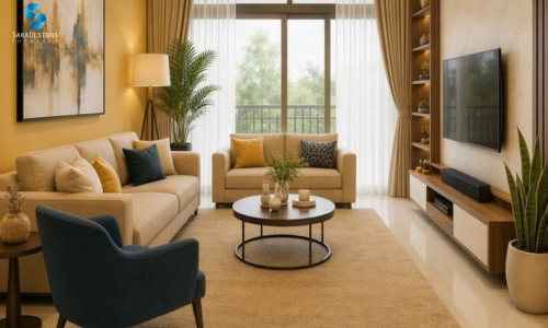 Gold Sofa Wall Designs