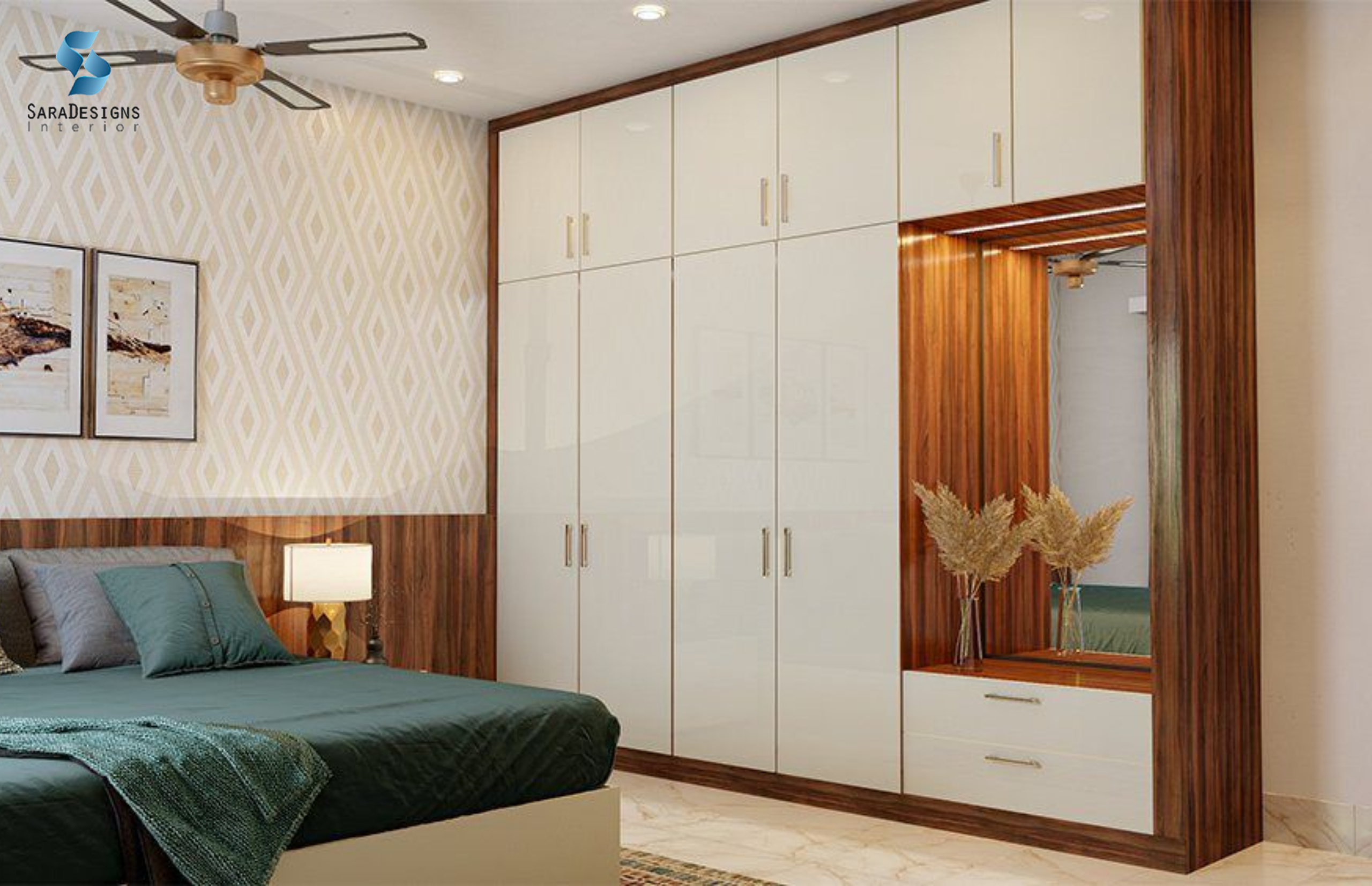 Wardrobe Designs for More storage