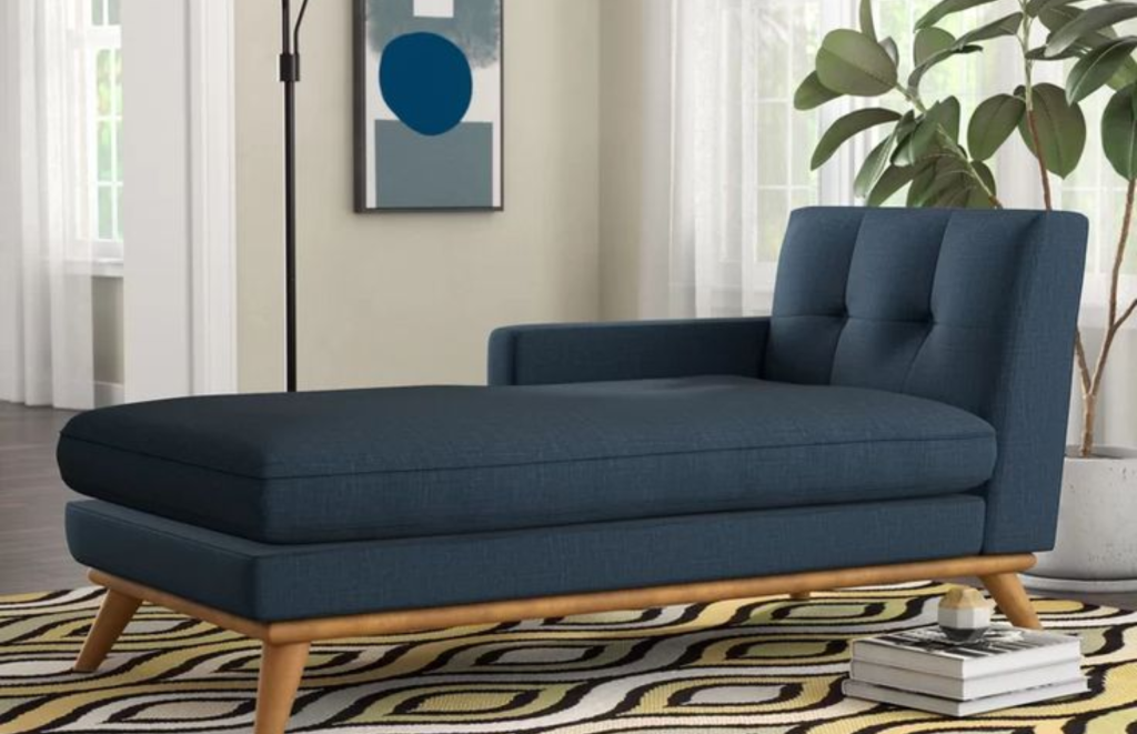 Wooden Lounge Chaise