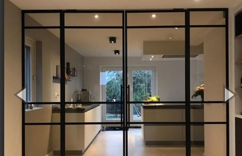 Kitchen Glass Door Designs