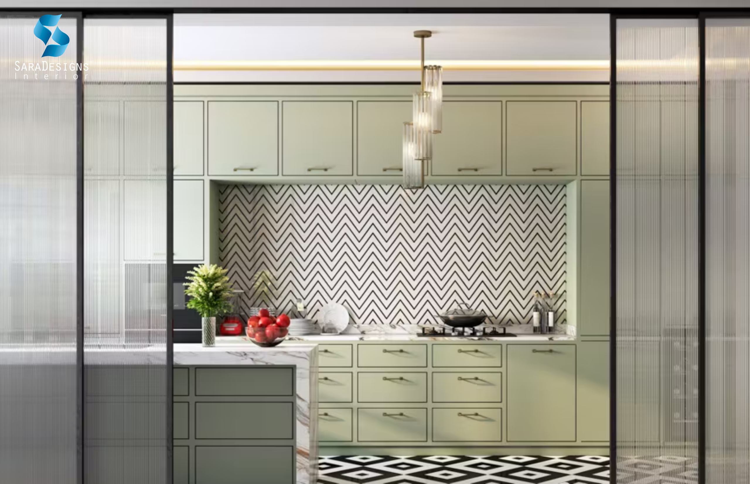 Modern Kitchen Door Designs to elevate your Home Aesthetics