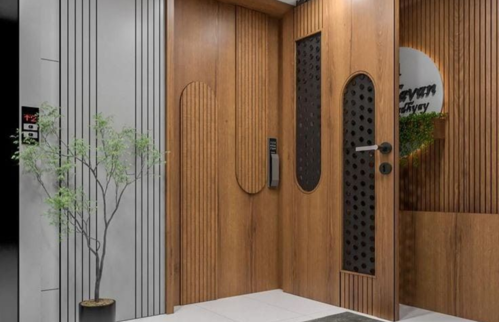 Modern Wooden Main Door Design