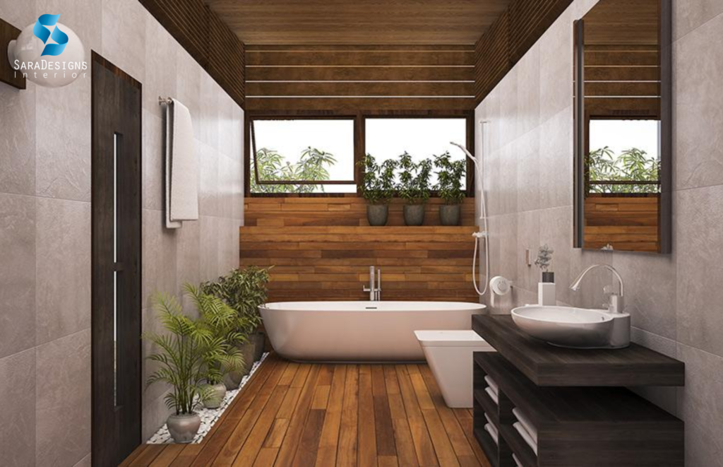 Wall Wood Tiles for Bathroom