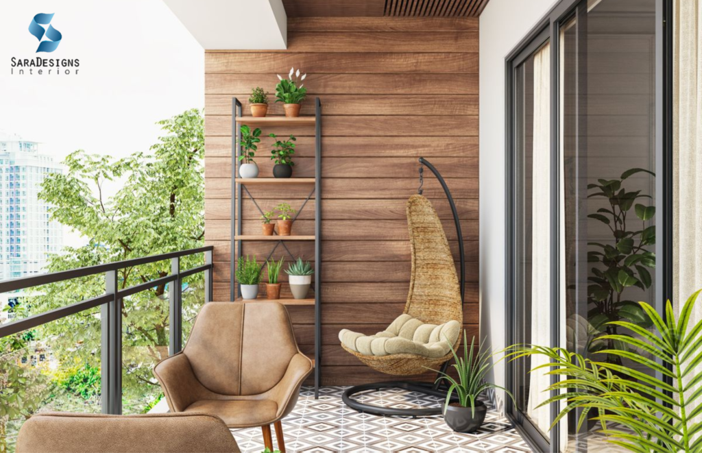 Wall Wood tiles for Balcony