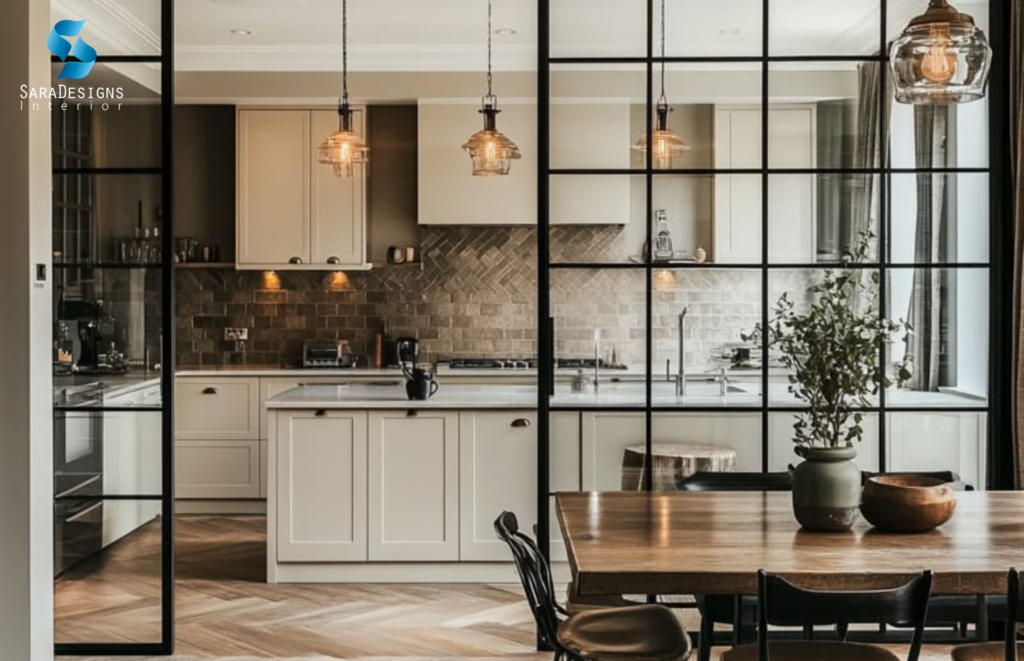 Glass Door Designs for Kitchen