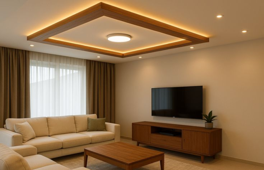Profile Light in ceiling designs in Living room