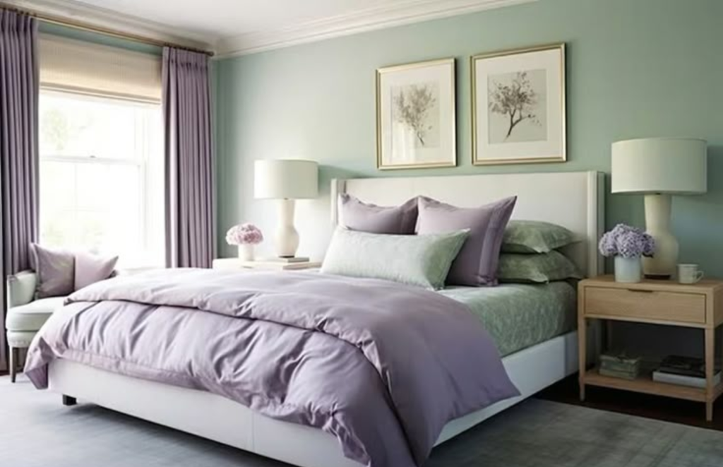 Bedroom wall colour designs