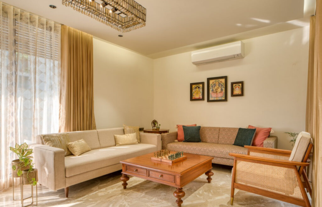 Vintage Modern Living Room designs