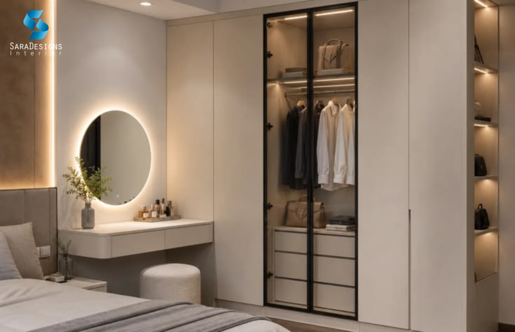 Dressing Unit Interior Designs with Bedside