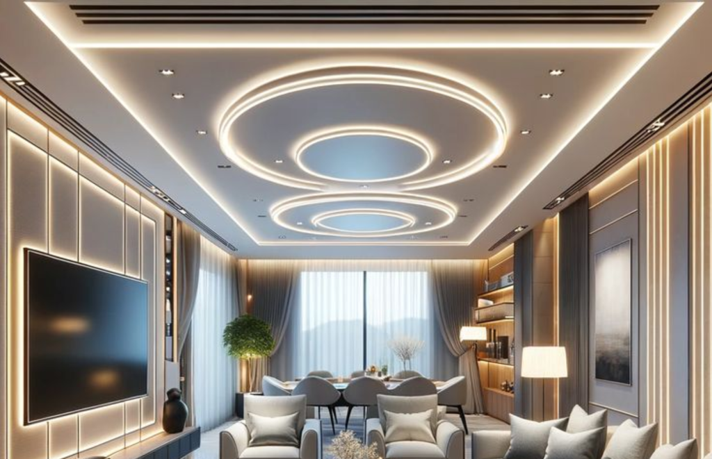 Modern False Ceiling designs for living room
