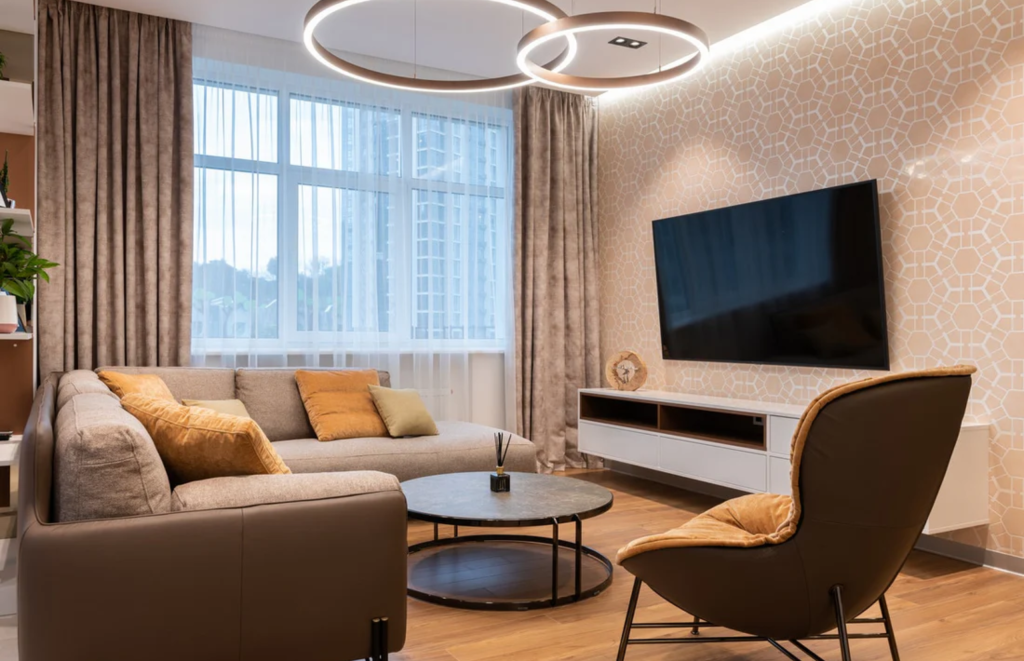 Round Coffee table for living room