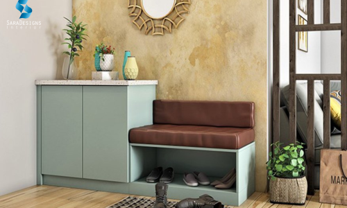 Shoe Rack Designs with Seat Ideas