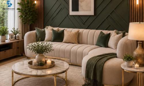 Living Room Interior Designs at DLF Magnolias