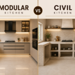 Modular Kitchen vs Civil Kitchen Designs