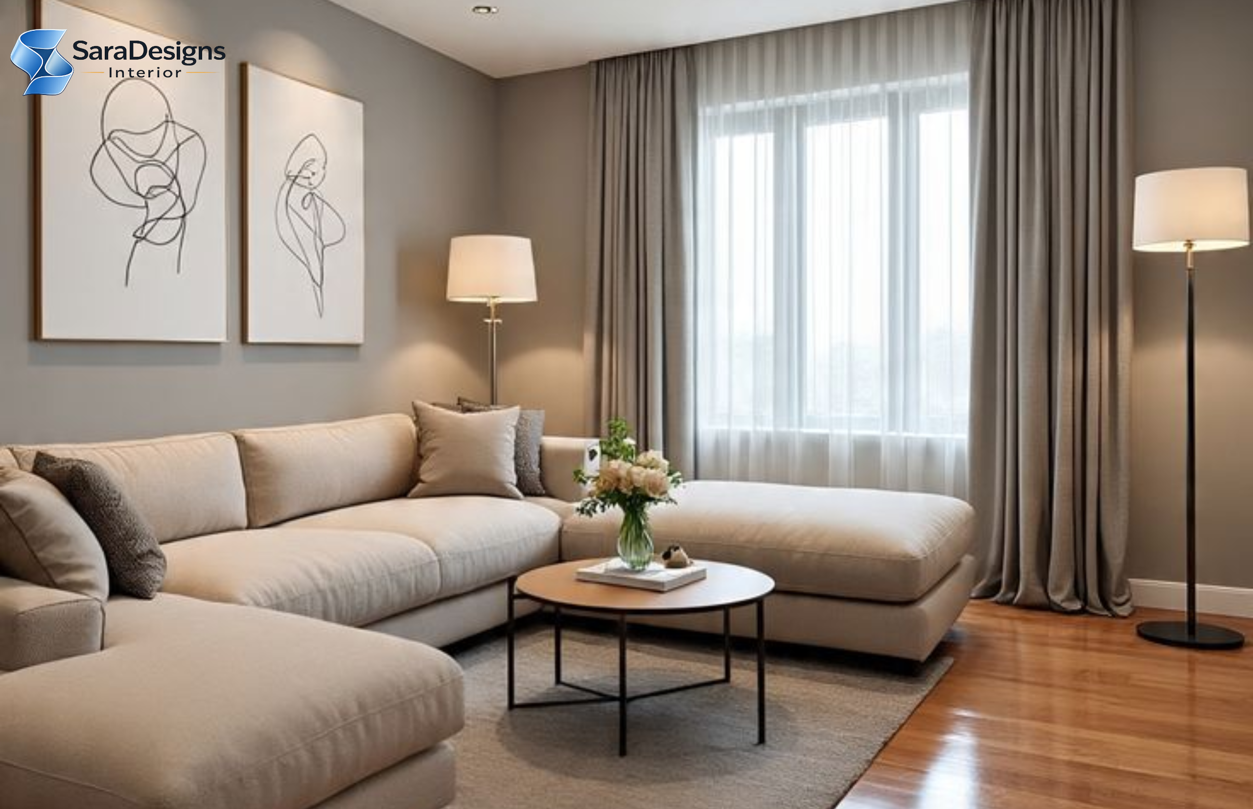 Living room interior designers in Ghaziabad