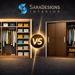 Open Wardrobe Design vs Closed Wardrobes
