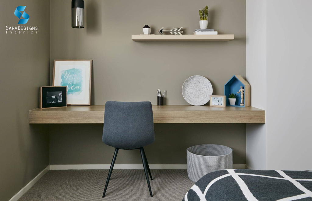 Floating Study Table Design