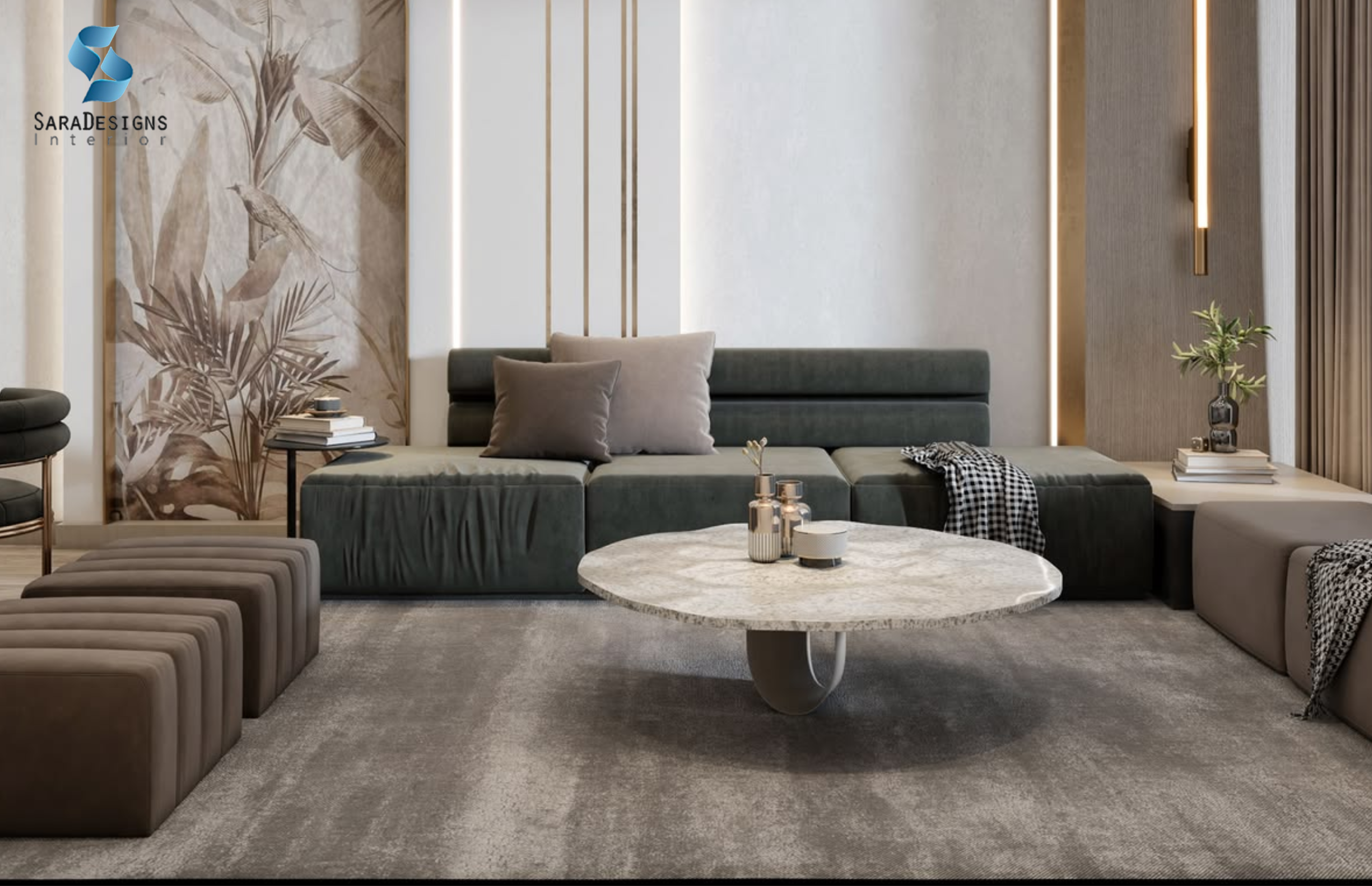 Living Room Interior Designs for Amaryllis