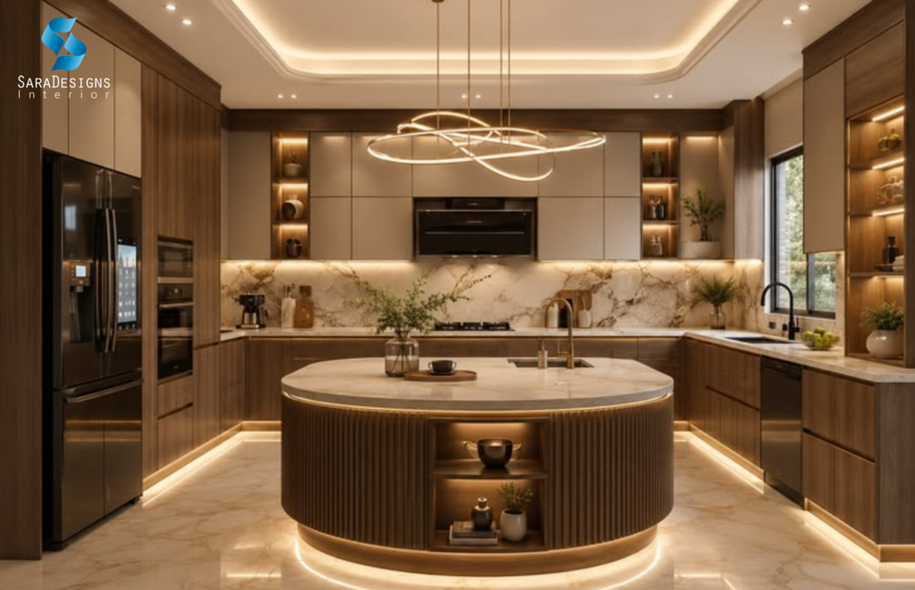 Acrylic Laminate Finish for Kitchen