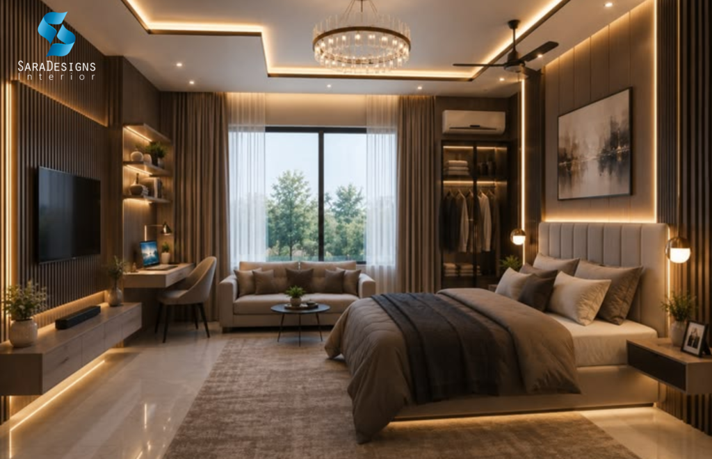 Master bedroom Interior Designs as per Vastu