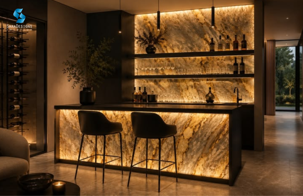 Bar Unit Area in Home