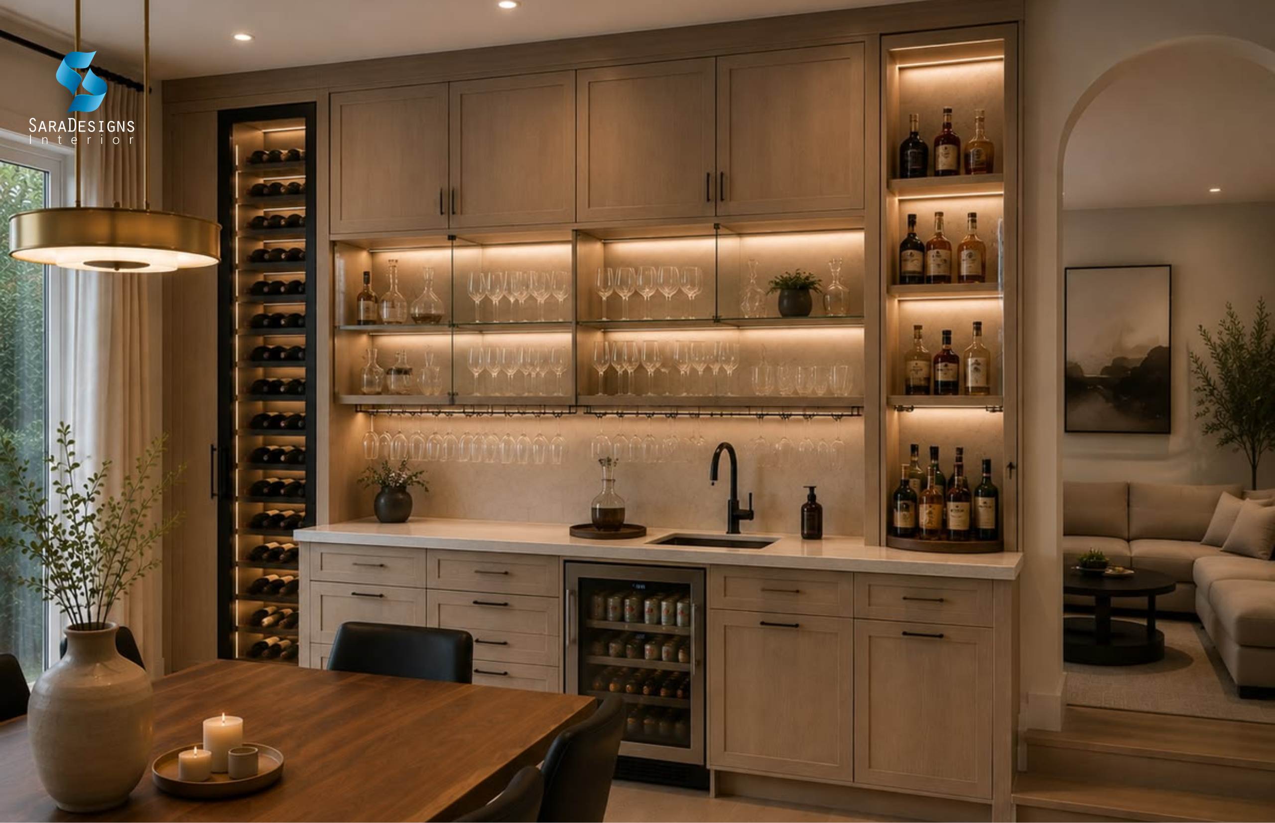 Bar & Crockery Unit Designs