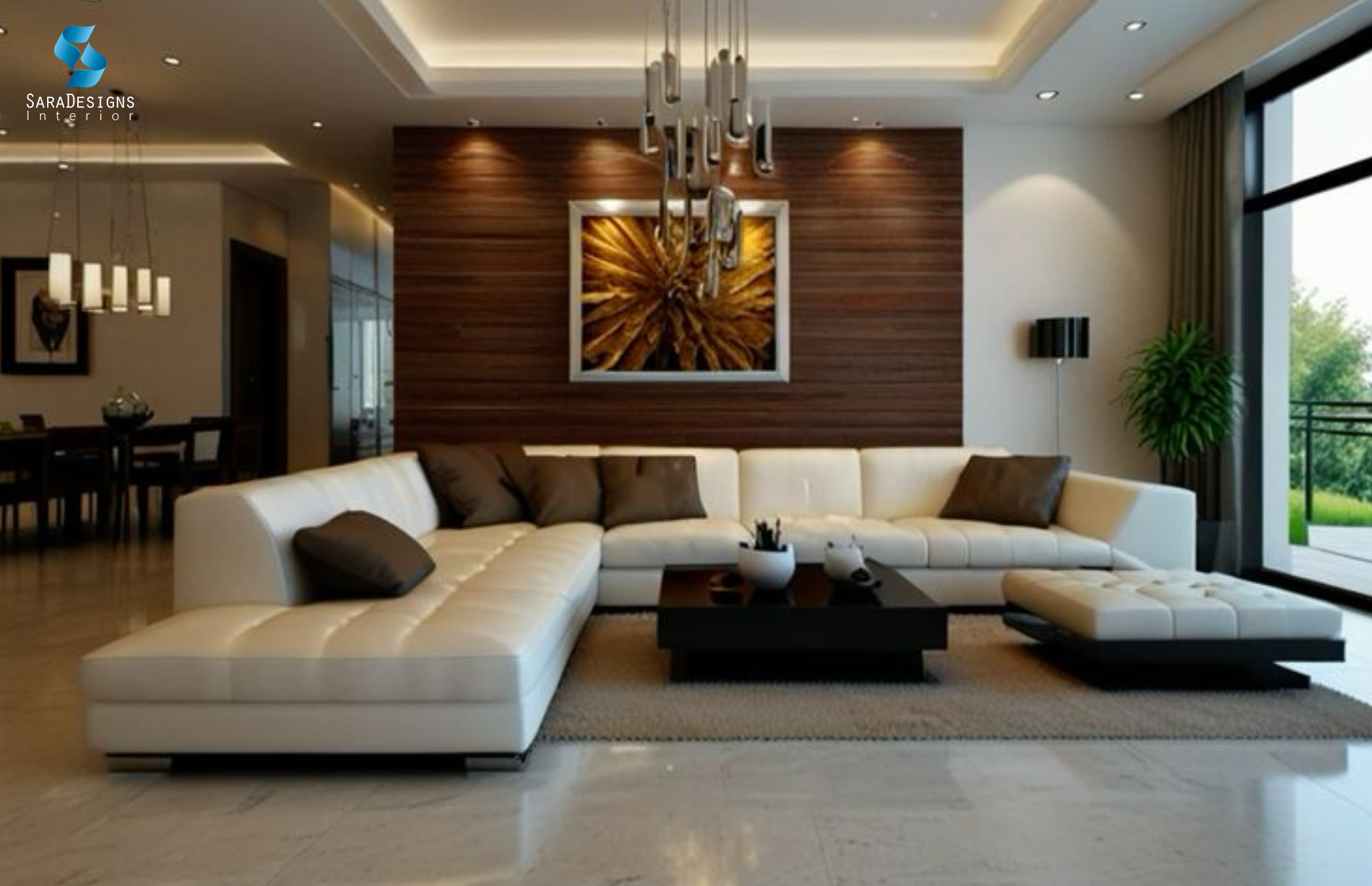 Living Room Interior Cost in Gurugram