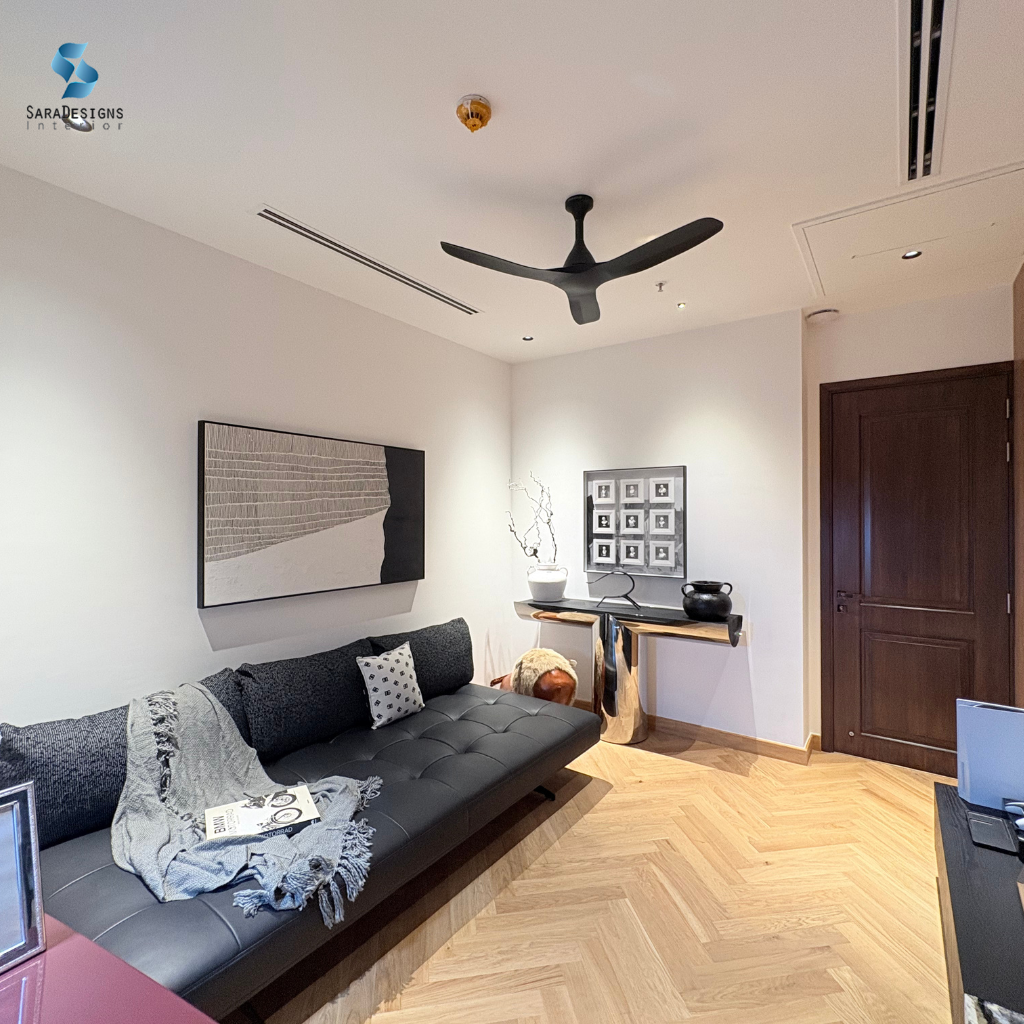 TV Room Interior Designs at Trump Tower Gurgaon