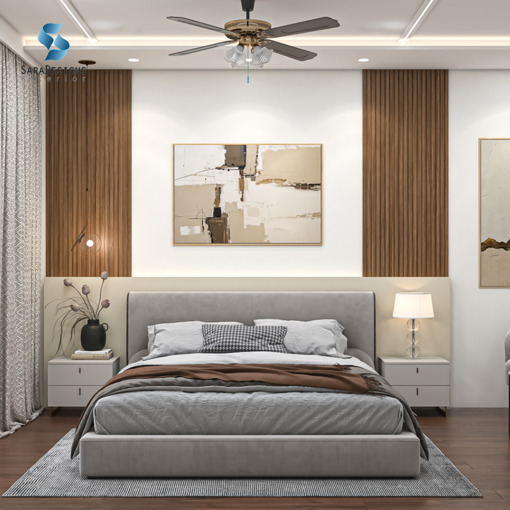 Guest Bedroom Interior Designs in Krisumi Waterfall Residences