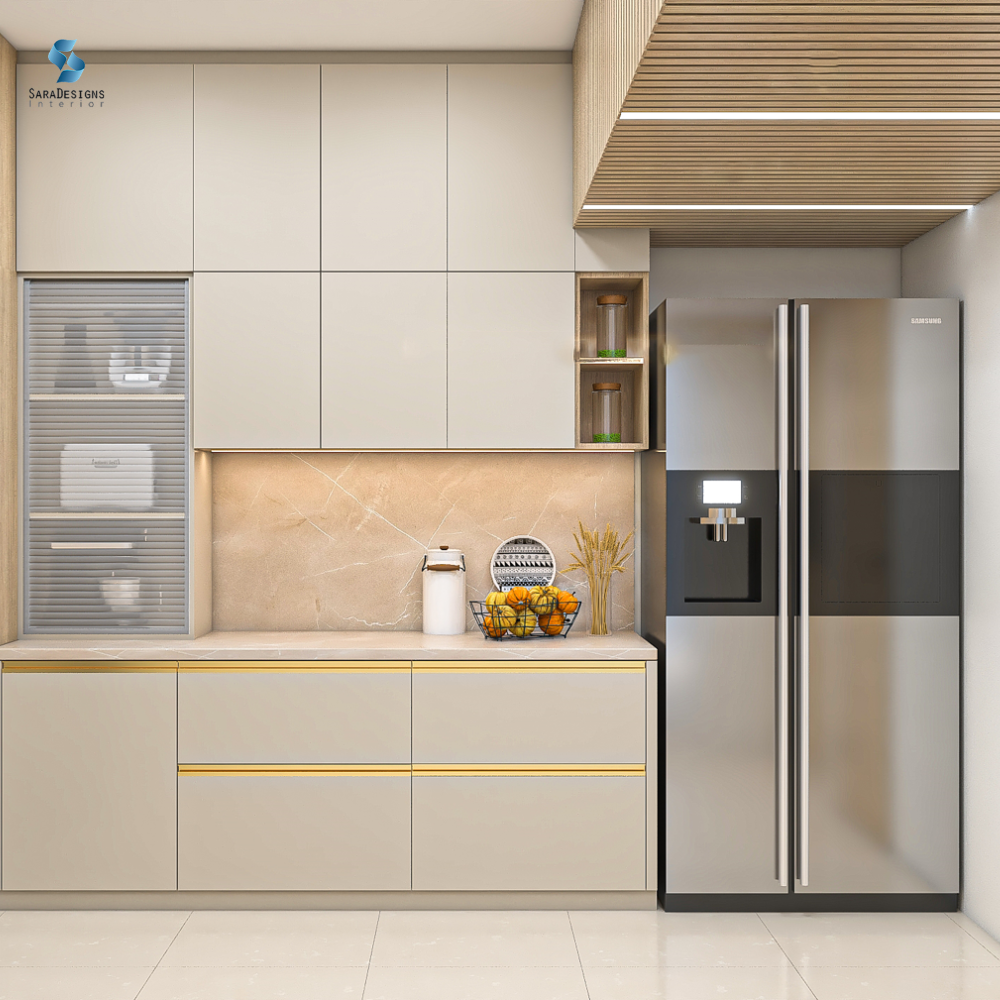 Kitchen Interior designs at Platinum Tower, Gurgaon