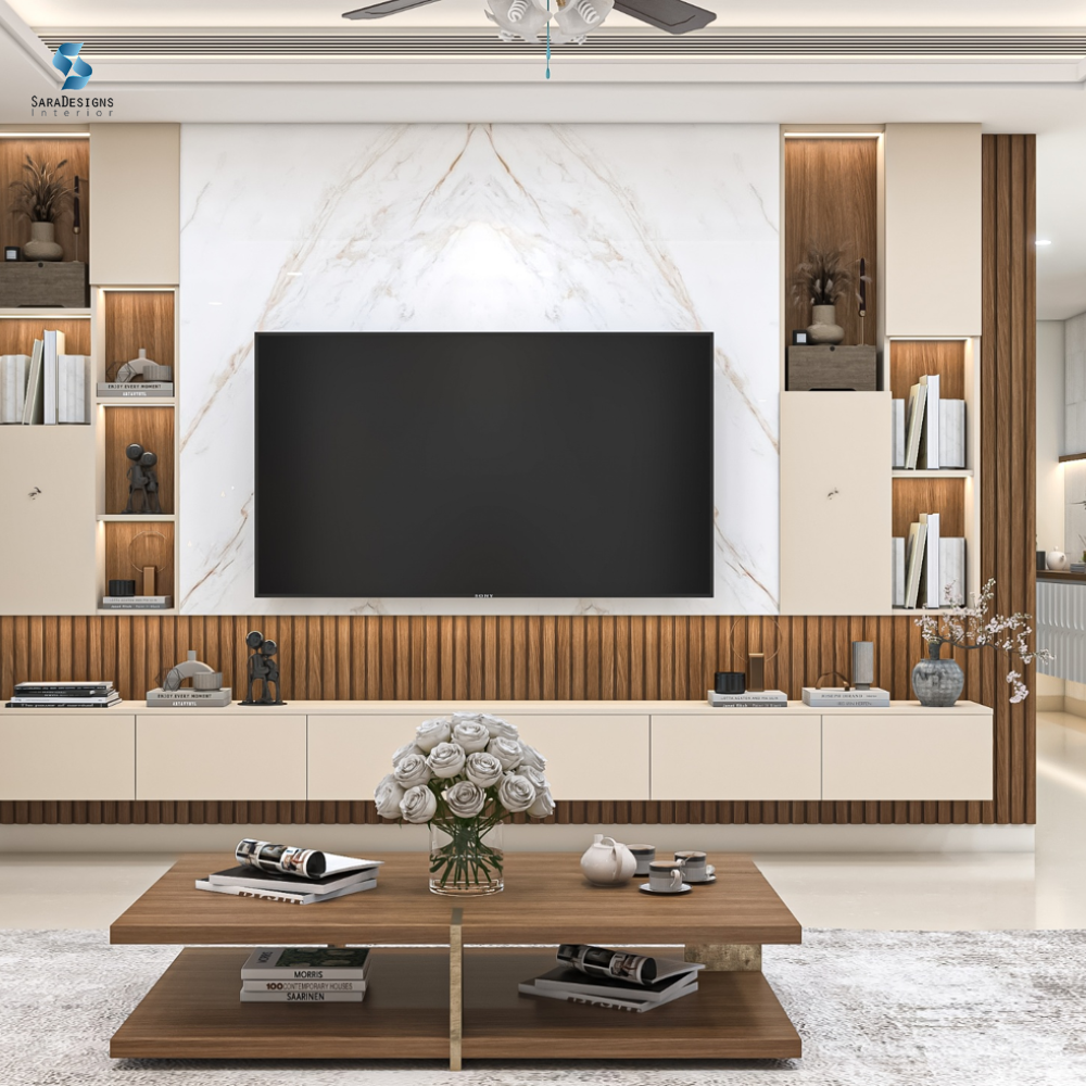 TV Unit at Living Room