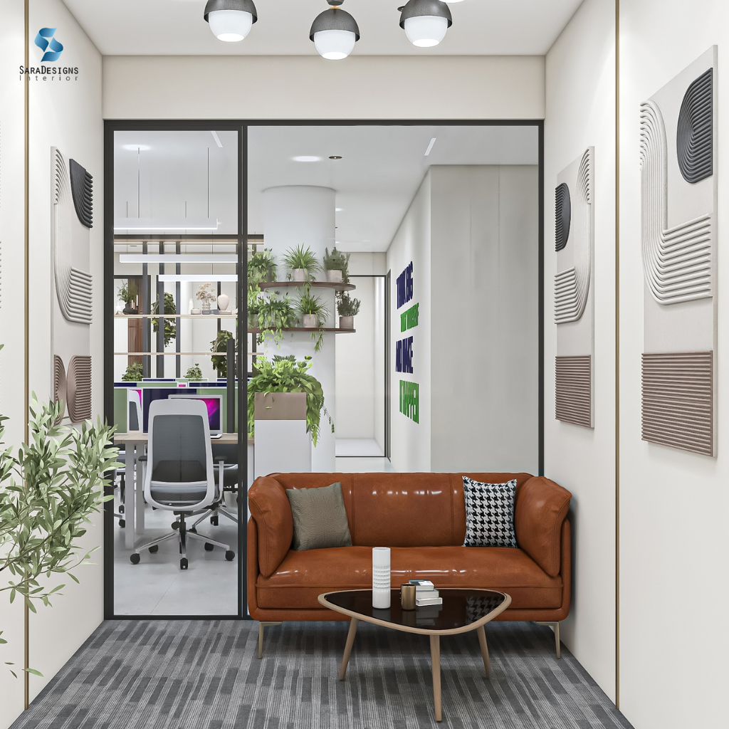 waiting area at Philby